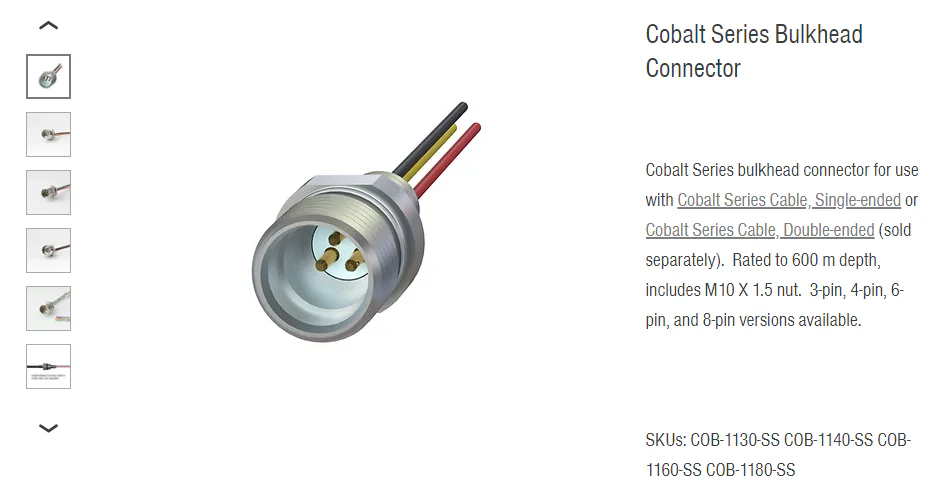 Blue Trail Cobalt Connectors