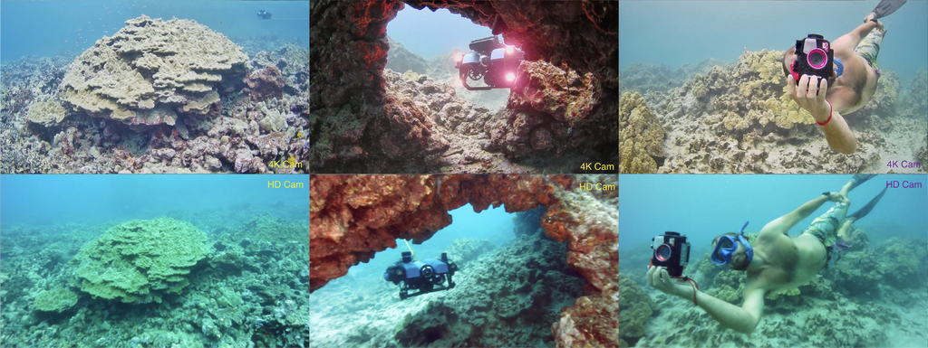 4K Cam Low-Light ROV Camera